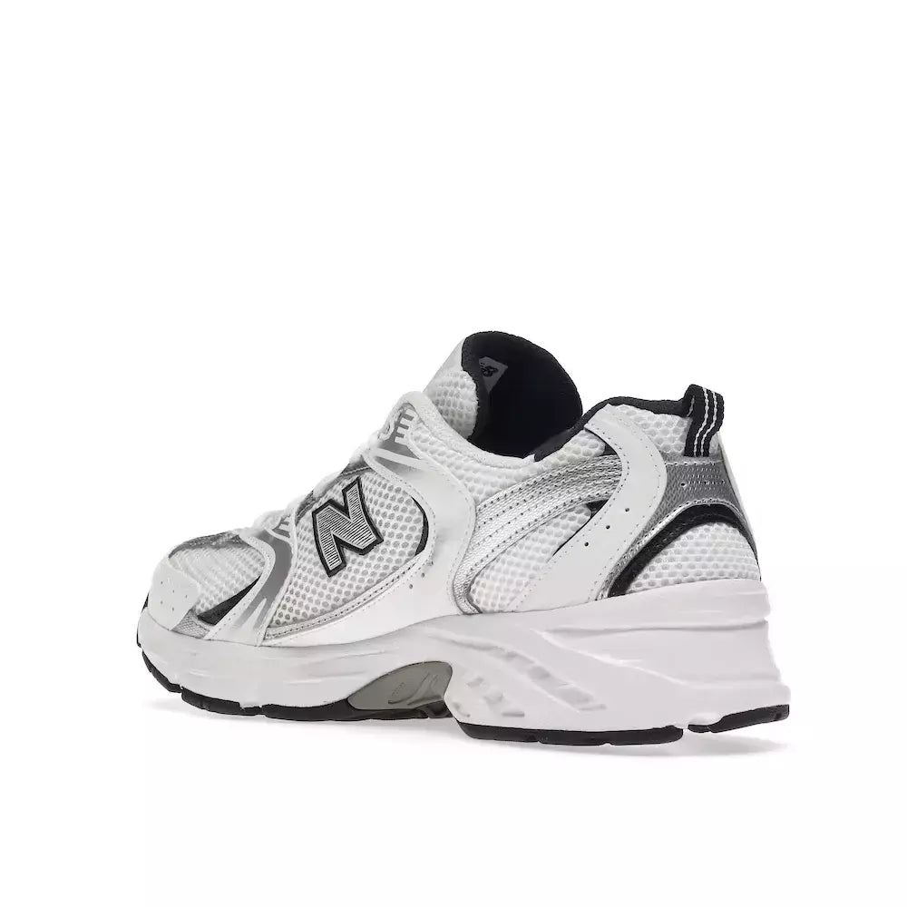 New Balance 530 White Silver Navy