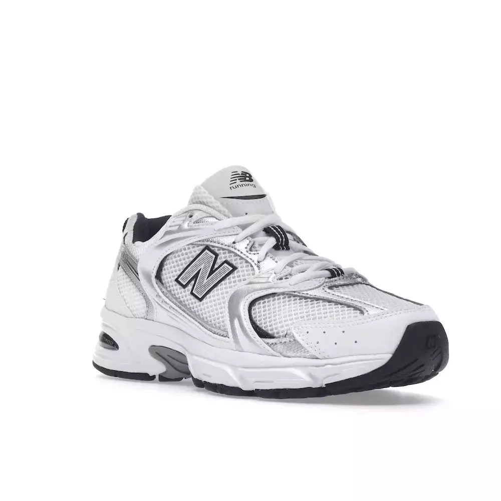 New Balance 530 White Silver Navy