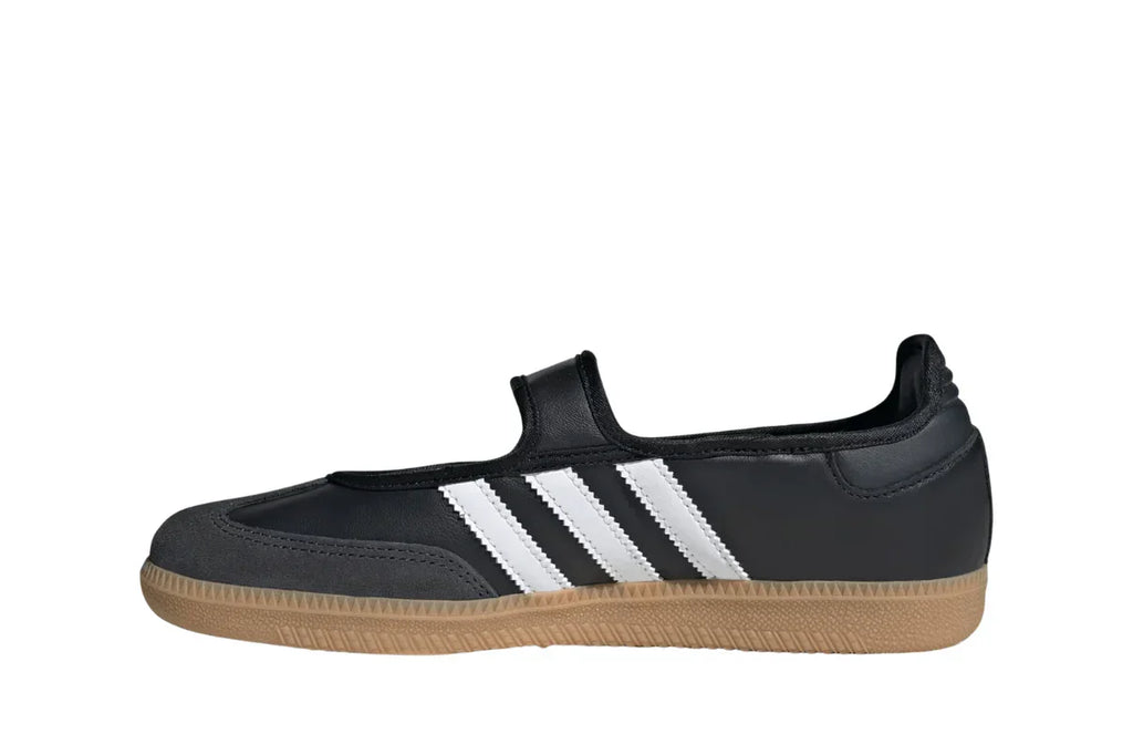 Adidas Samba Jane Black White Gum Preto