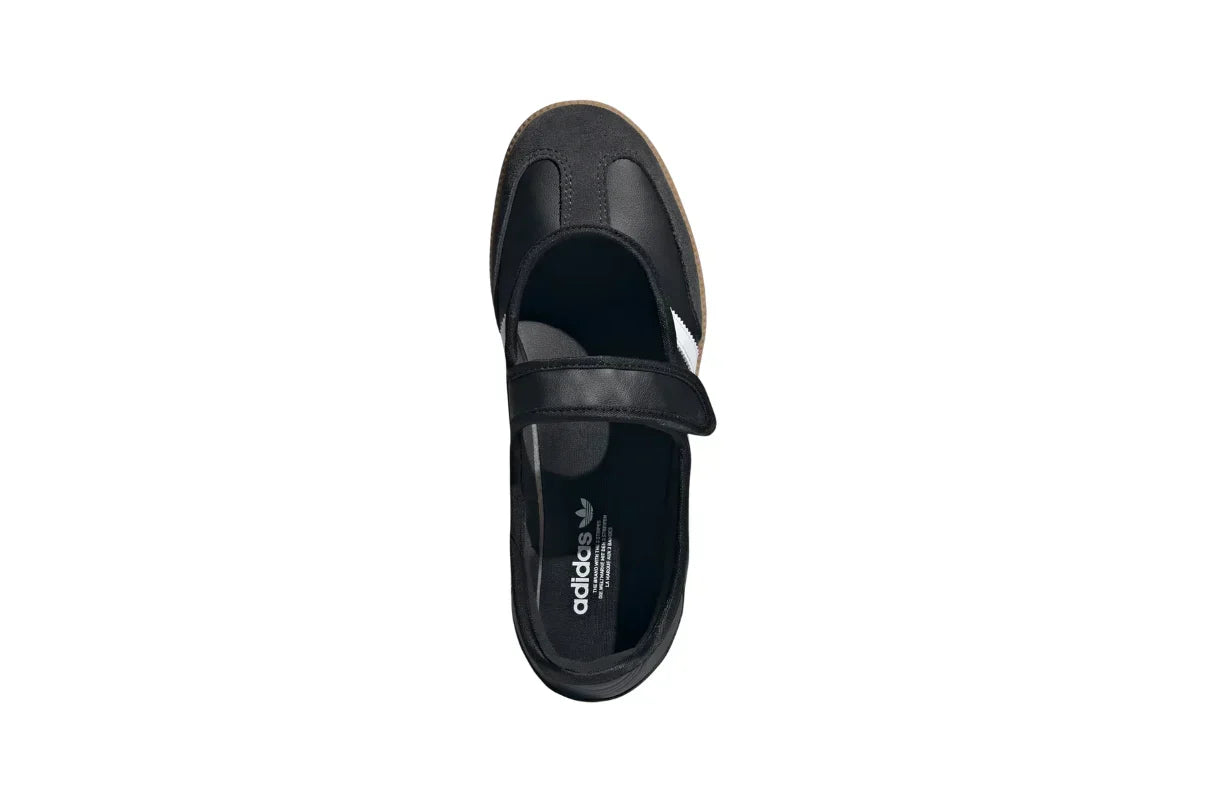 Adidas Samba Jane Black White Gum Preto