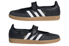 Adidas Samba Jane Black White Gum Preto