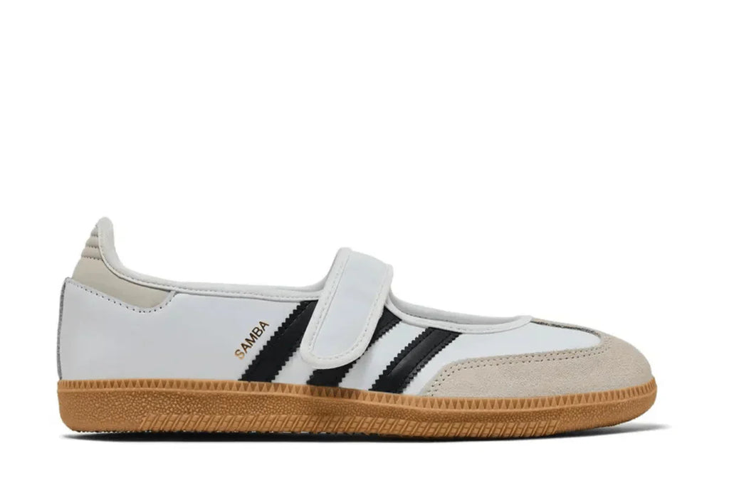 Adidas Samba Jane White Black Branco